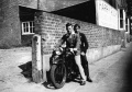 BRUCE with FRIEND outside LIMES